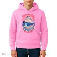 Fox Life View Illustration Kids Hoodie thumb 4