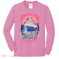 Fox Life View Illustration Kids Long Sleeve Shirt thumb 0