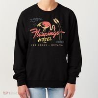 Flamingo Las Vegas Hotel Casino Retro Women's Sweatshirt thumb 0