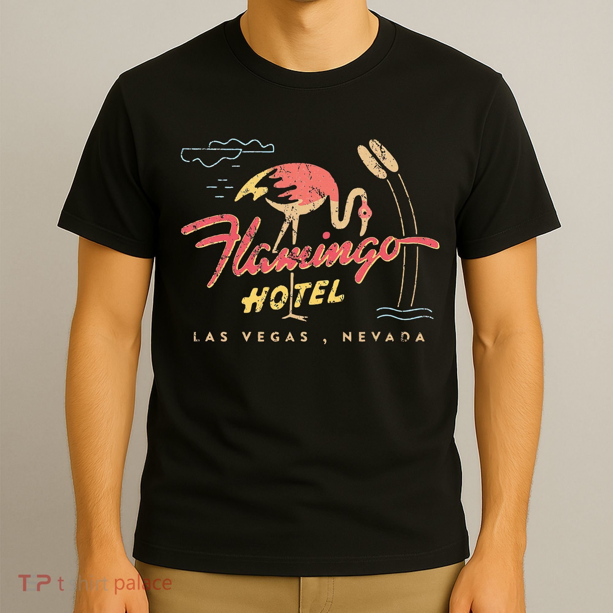 Flamingo Las Vegas Hotel Casino Retro T-Shirt