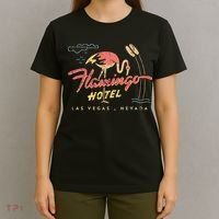 Flamingo Las Vegas Hotel Casino Retro T-Shirt thumb 4