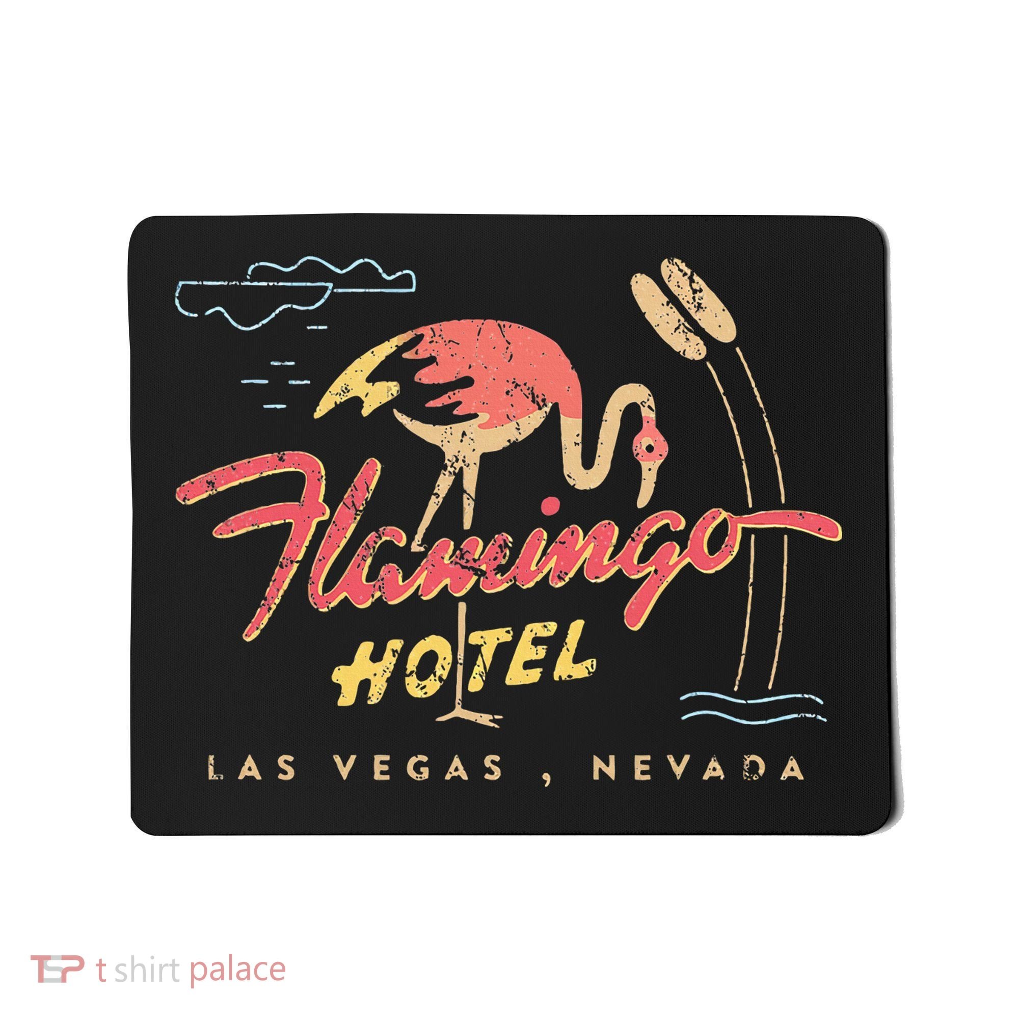 Flamingo Las Vegas Hotel Casino Retro Mousepad