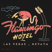 Flamingo Las Vegas Hotel Casino Retro Ornament thumb 1