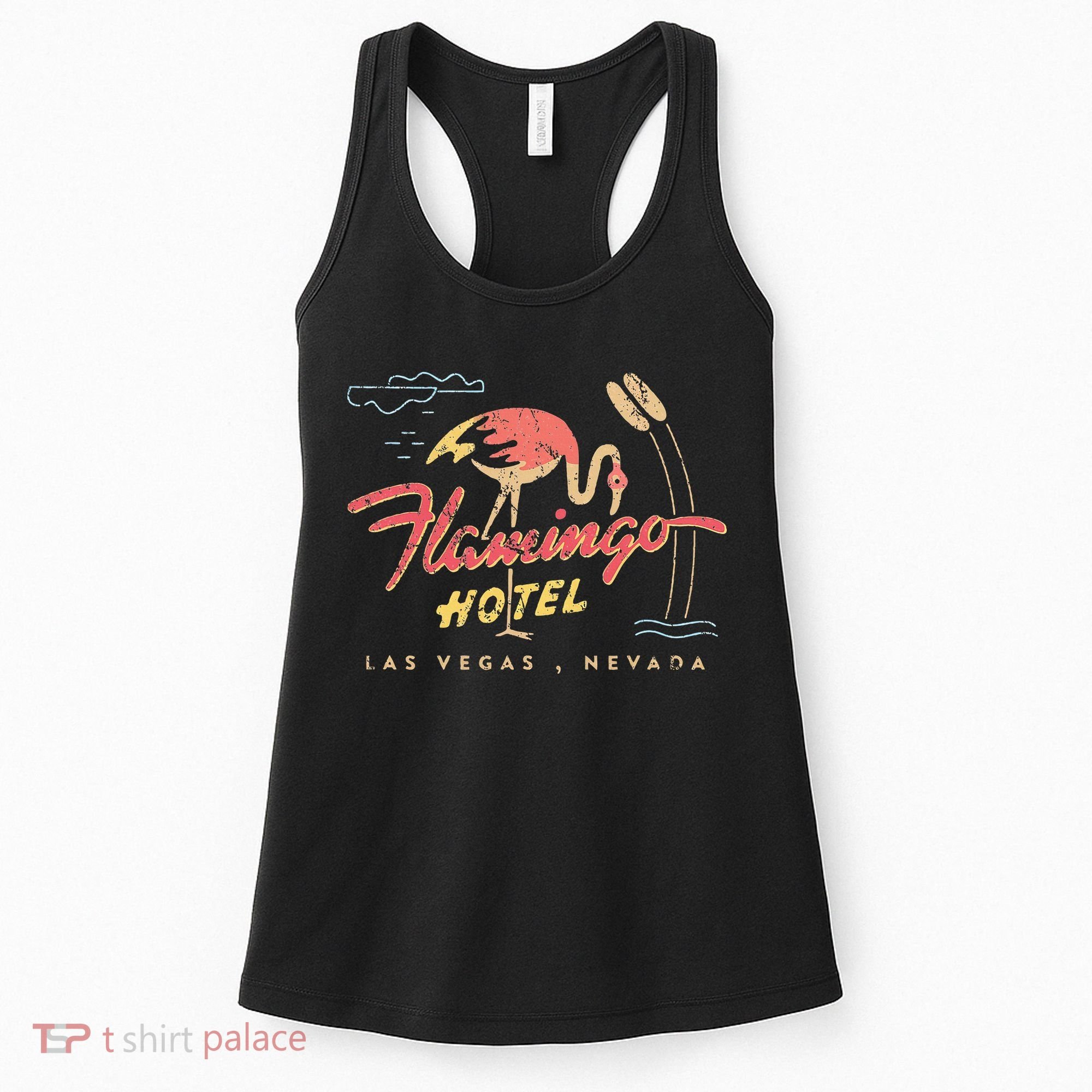 Flamingo Las Vegas Hotel Casino Retro Women's Tank Top