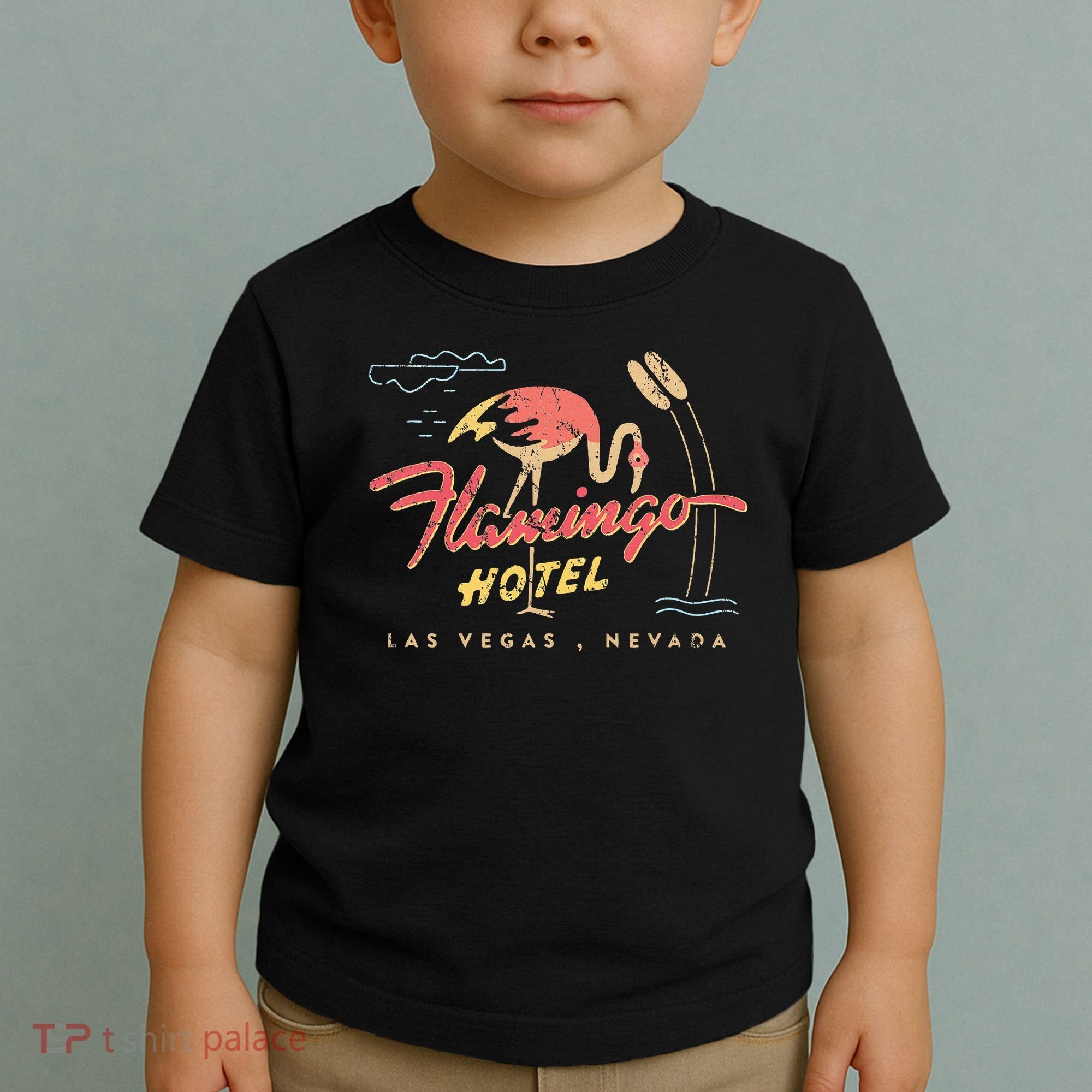 Flamingo Las Vegas Hotel Casino Retro Toddler T-Shirt