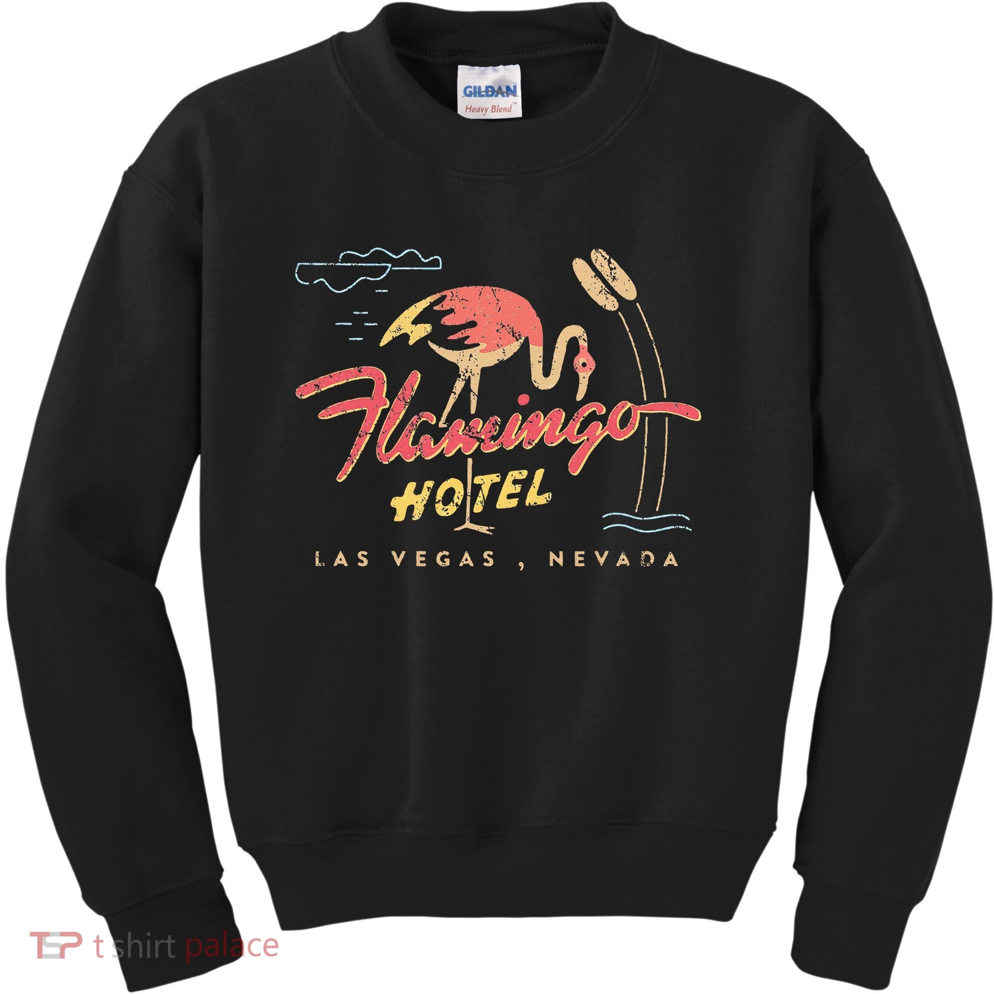 Flamingo Las Vegas Hotel Casino Retro Kids Sweatshirt