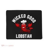 Funny Lobster Wicked Good Lobstah Maine New England Mousepad thumb 0