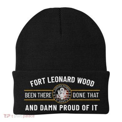 Fort Leonard Wood Missouri Basic Training Alumni Vintage Beanie