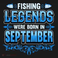 Fishing Legends Were Born In September Birthday Fisherman Women's Hoodie thumb 2