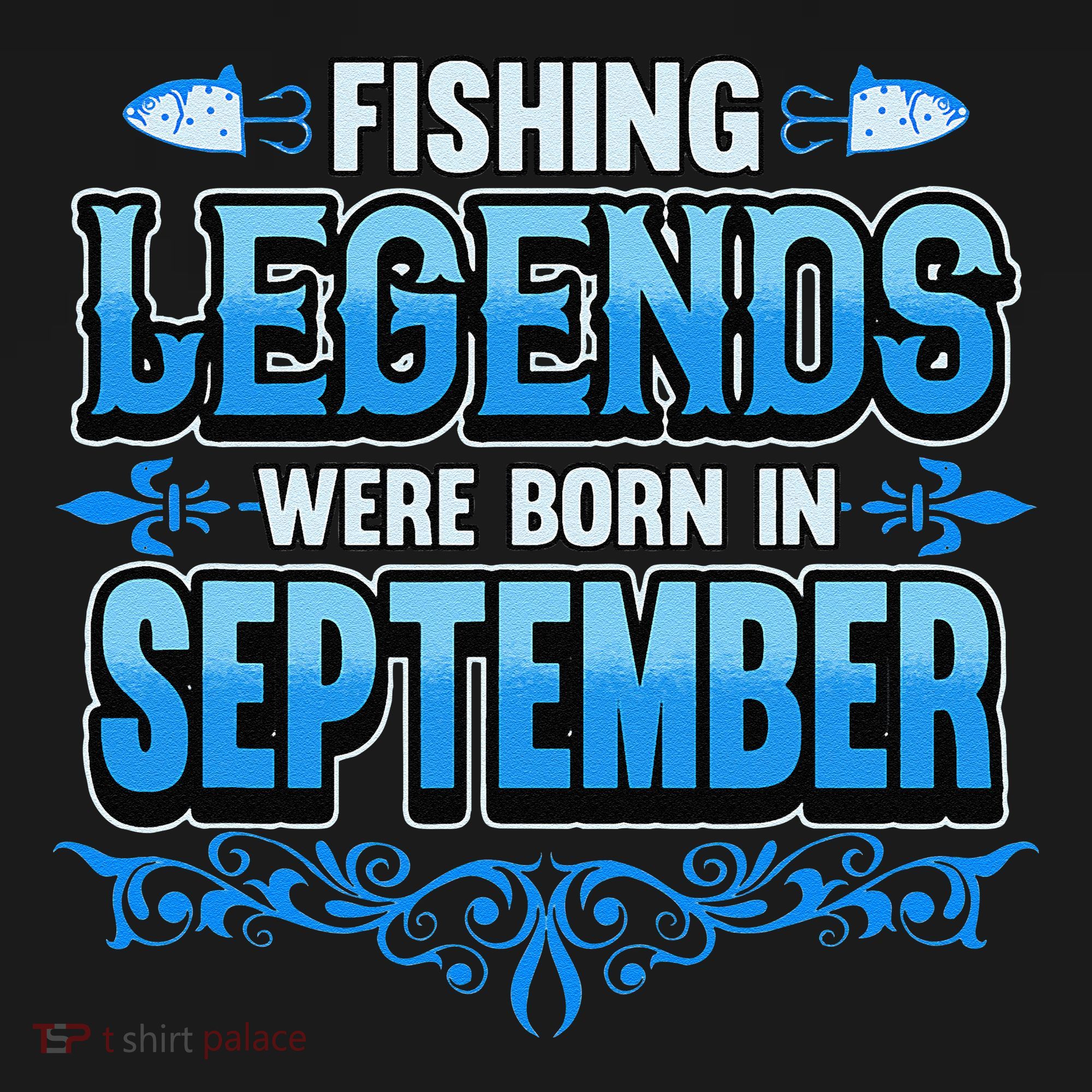 Fishing Legends Were Born In September Birthday Fisherman Women's Tank Top