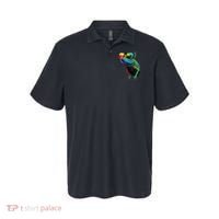 Funny Lizard With Sunglasses For Iguana & Reptiles Lovers Polo thumb 0
