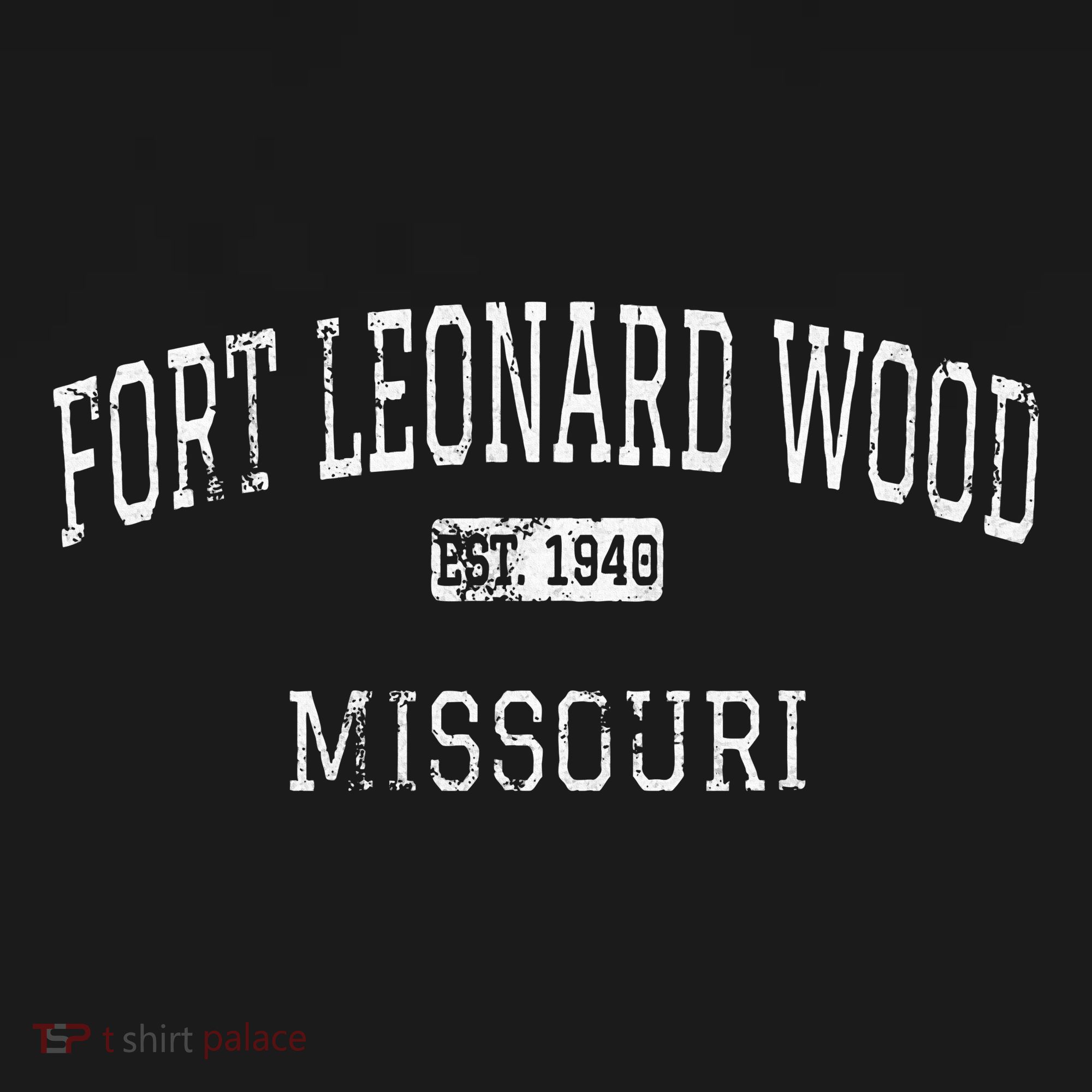Fort Leonard Wood Missouri Mo Vintage T-Shirt