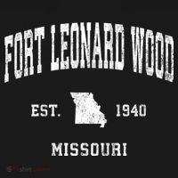 Fort Leonard Wood Missouri Mo Vintage Athletic T-Shirt thumb 7
