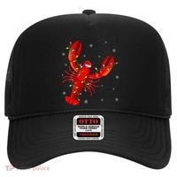 Funny Lobster Xmas Lighting Reindeer Hat Lobster Christmas Hat thumb 0