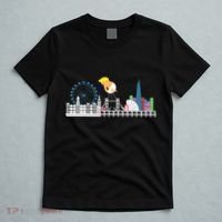 Fly Baby Trump Over City T-Shirt thumb 5