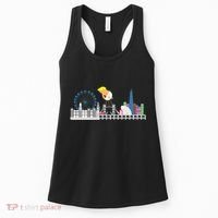 Fly Baby Trump Over City Women's Tank Top thumb 0