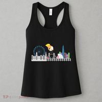 Fly Baby Trump Over City Women's Tank Top thumb 3