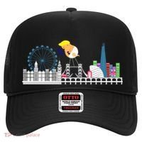 Fly Baby Trump Over City Hat thumb 0