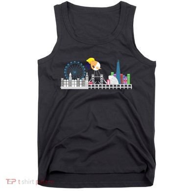 Fly Baby Trump Over City Tank Top
