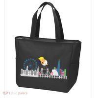 Fly Baby Trump Over City Tote Bag thumb 3