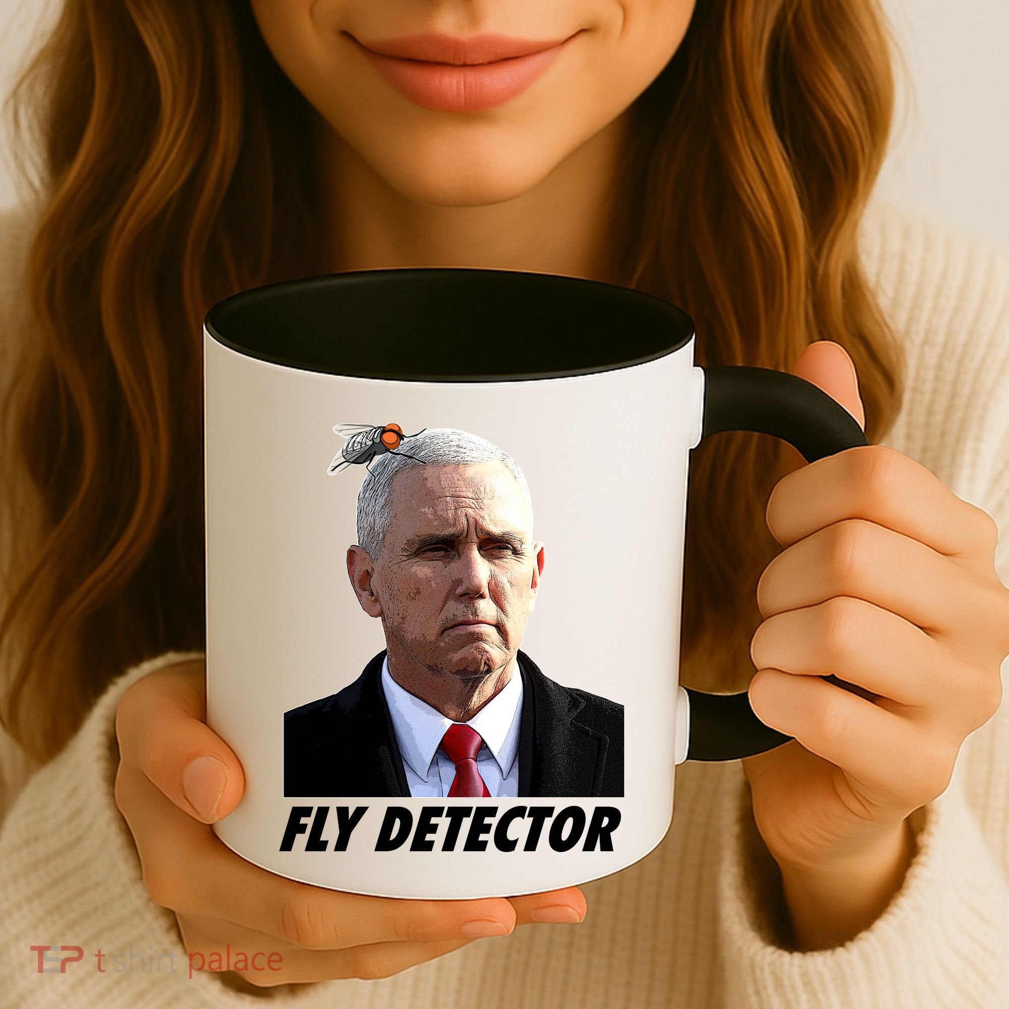 Fly Detector Mike Pence  Coffee Mug