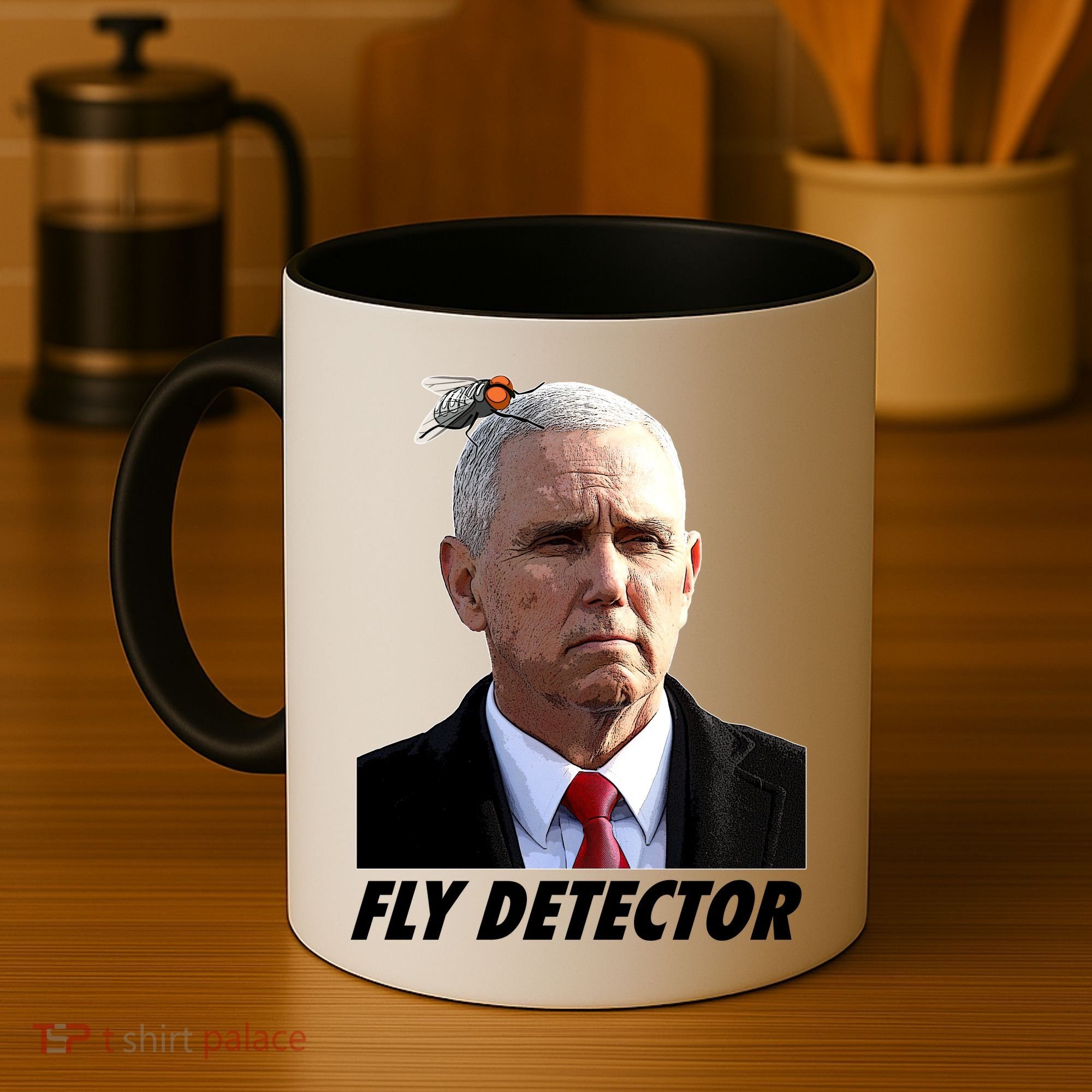 Fly Detector Mike Pence  Coffee Mug