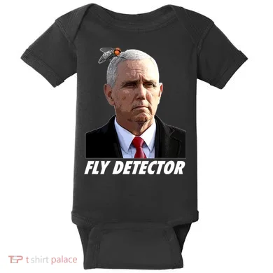 Fly Detector Mike Pence  Baby Bodysuit