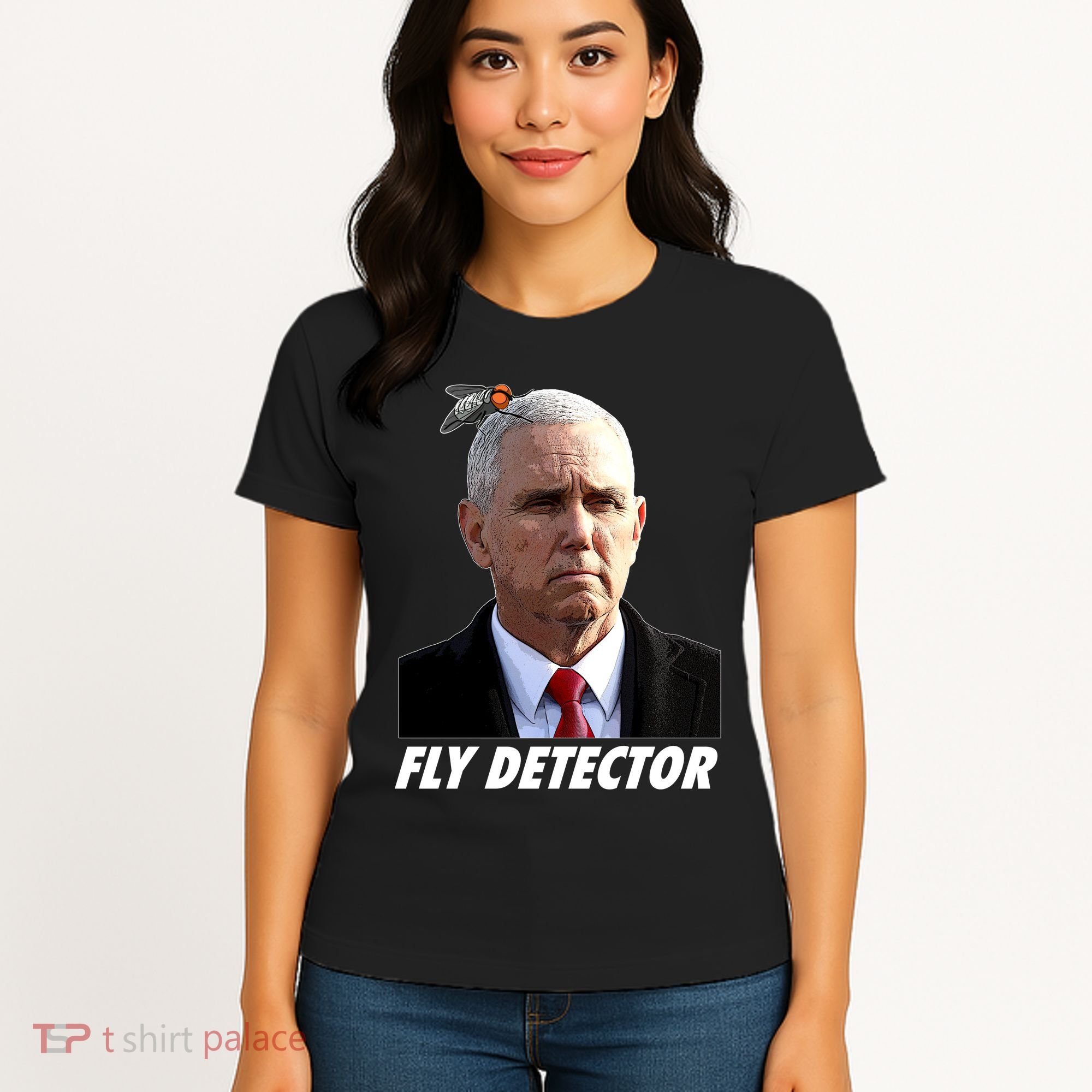Fly Detector Mike Pence  Women's T-Shirt
