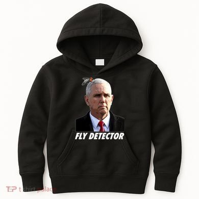Fly Detector Mike Pence  Kids Hoodie