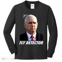 Fly Detector Mike Pence  Kids Long Sleeve Shirt thumb 0