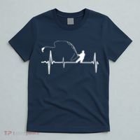 Fly Fishing Heartbeat Pulse T-Shirt thumb 5