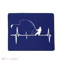 Fly Fishing Heartbeat Pulse Mousepad thumb 0