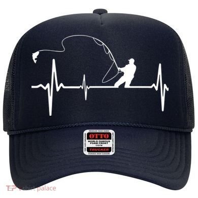 Fly Fishing Heartbeat Pulse Hat