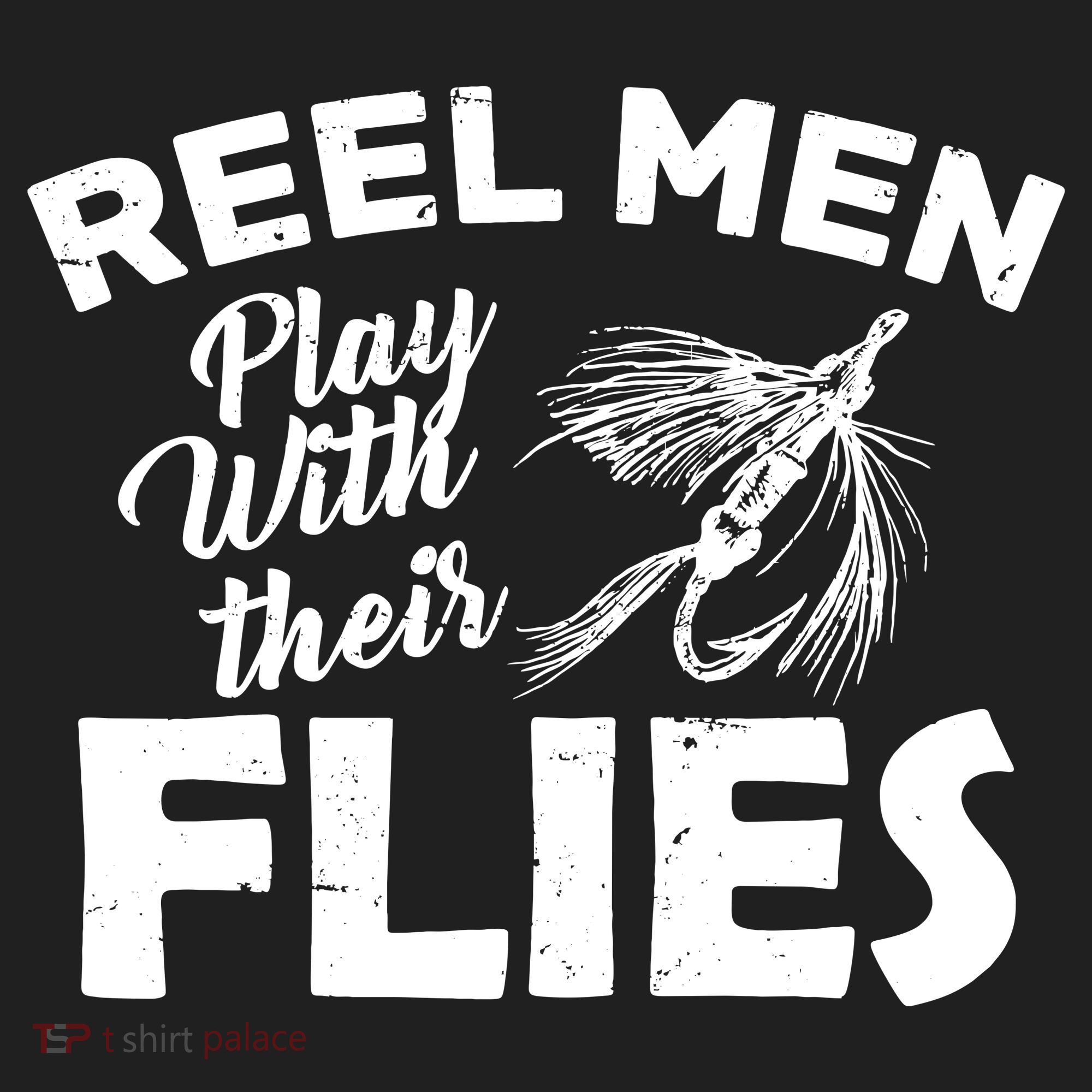 Fly Fishing Reel Men Play With Their Flies Tumbler