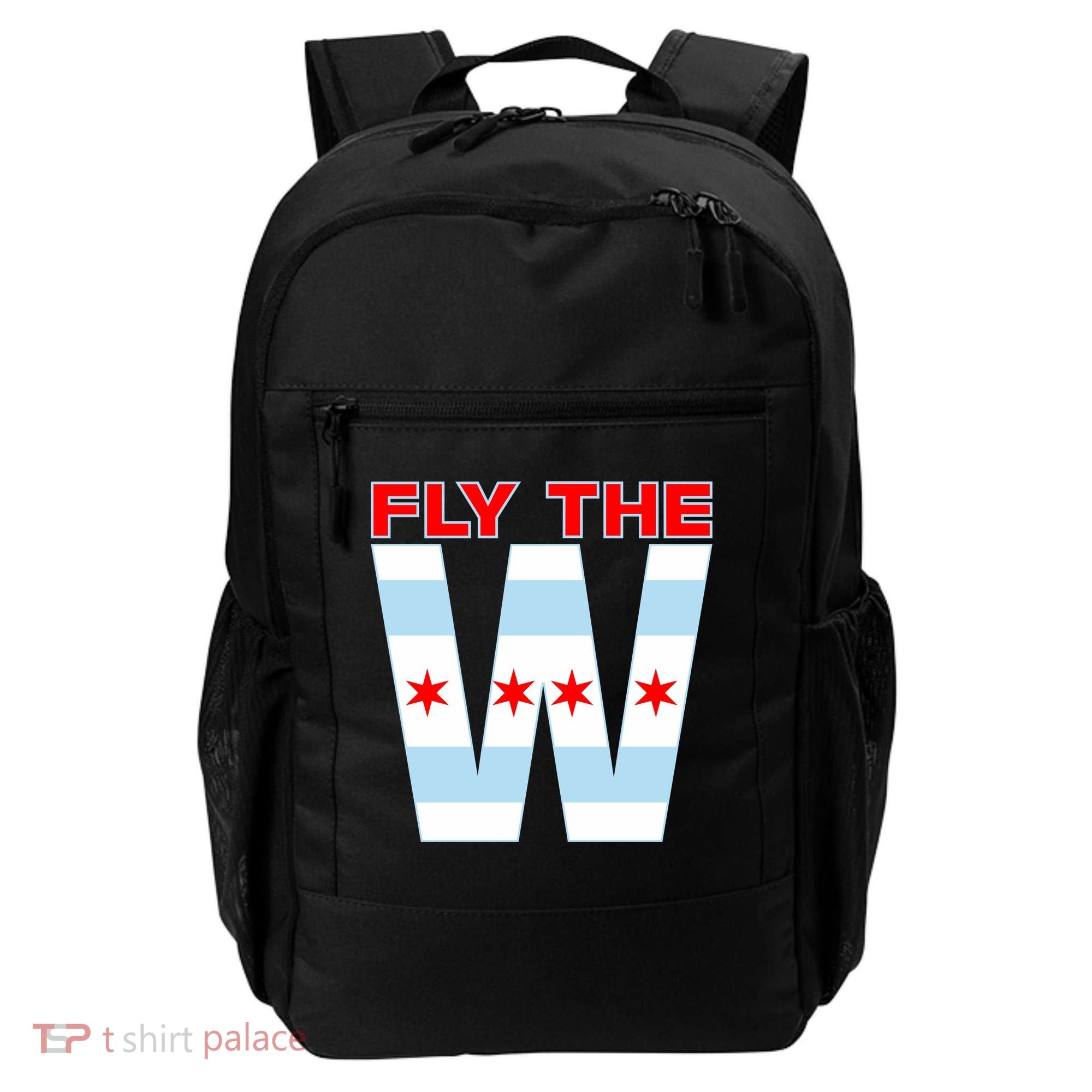 Fly The W Chicago Flag Backpack