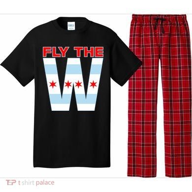 Fly The W Chicago Flag Pajama Set