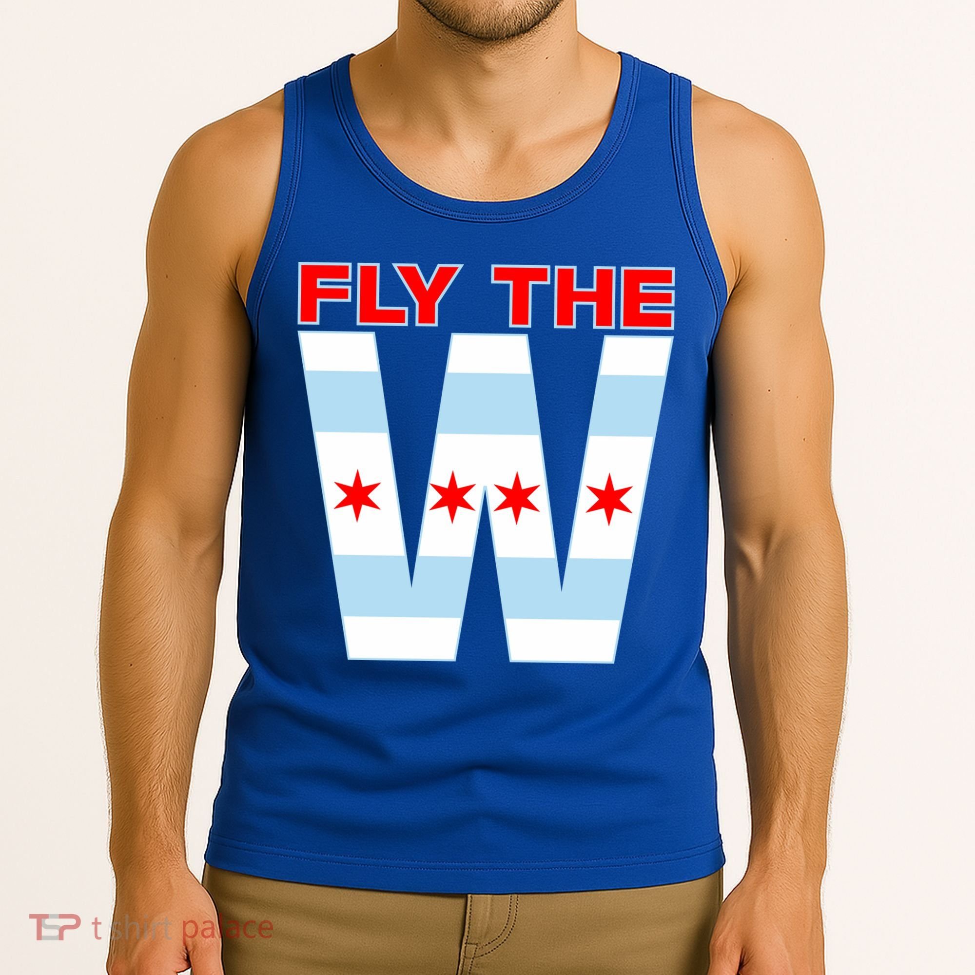 Fly The W Chicago Flag Tank Top