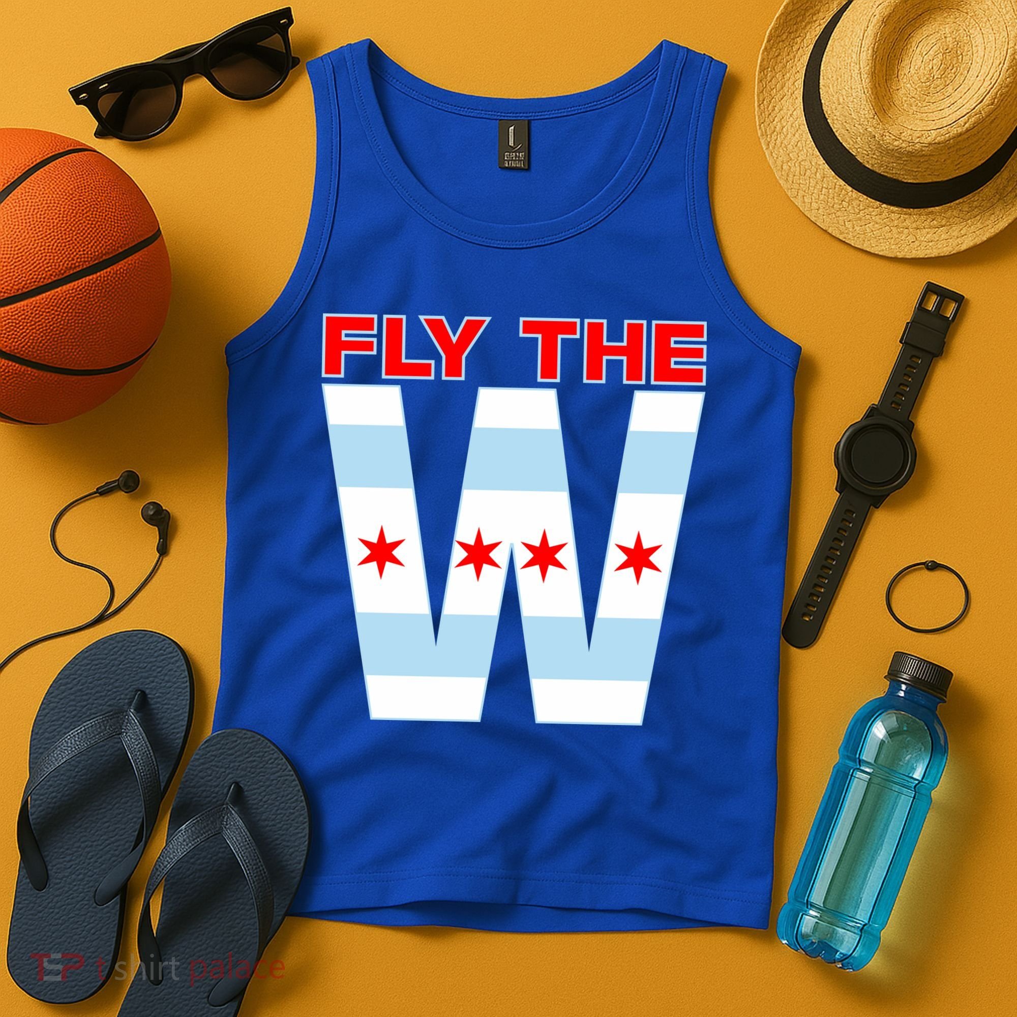 Fly The W Chicago Flag Tank Top