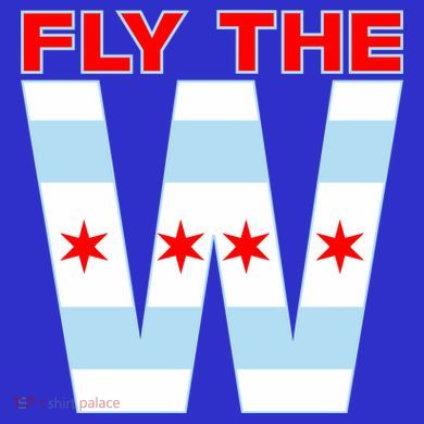Fly The W Chicago Flag Toddler T-Shirt