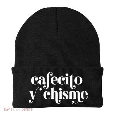 Frases LatinasCafecito Y Chisme Beanie