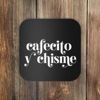 Frases LatinasCafecito Y Chisme Coaster thumb 0