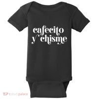 Frases LatinasCafecito Y Chisme Baby Bodysuit thumb 0
