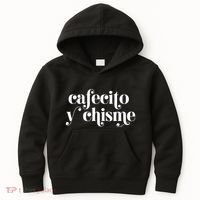 Frases LatinasCafecito Y Chisme Kids Hoodie thumb 0