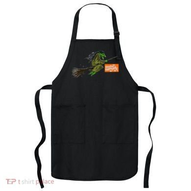 Flying Halloween Witch Apron