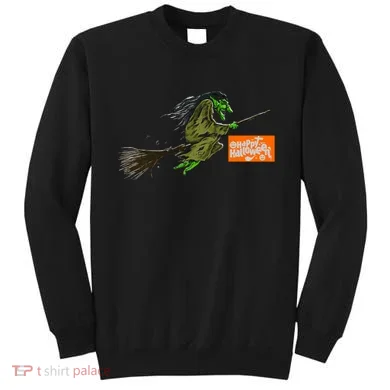 Flying Halloween Witch Sweatshirt