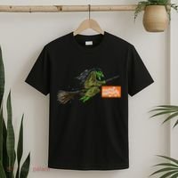 Flying Halloween Witch T-Shirt thumb 2