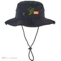 Flying Halloween Witch Bucket Hat thumb 0