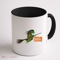 Flying Halloween Witch Coffee Mug thumb 1
