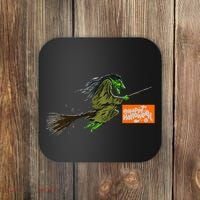 Flying Halloween Witch Coaster thumb 0