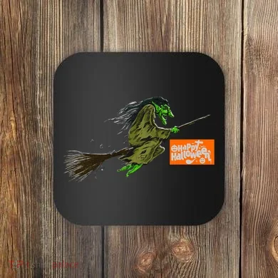 Flying Halloween Witch Coaster